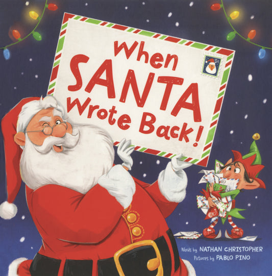 Book cover for When Santa Wrote Back!