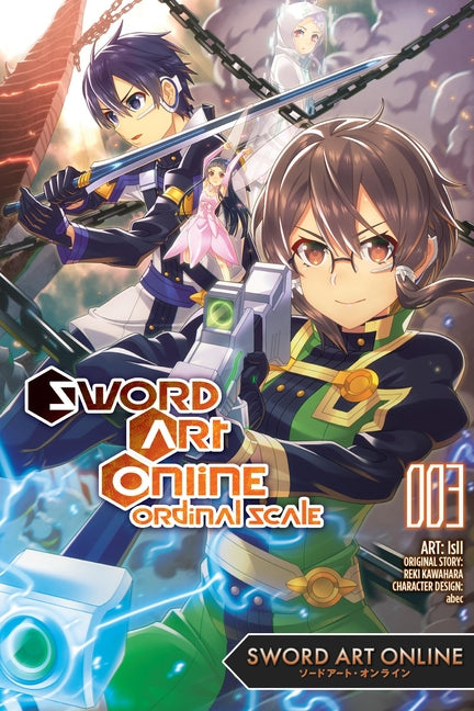 Book cover for Sword Art Online Ordinal Scale, Vol. 3 (Manga)