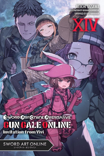 Book cover for Sword Art Online Alternative Gun Gale Online, Vol. 14 (Light Novel): Invitation from Vivi