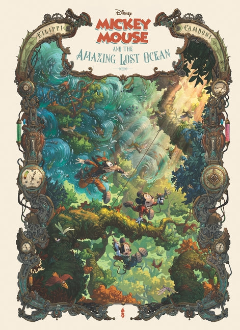 Book cover for Walt Disney's Mickey Mouse and the Amazing Lost Ocean