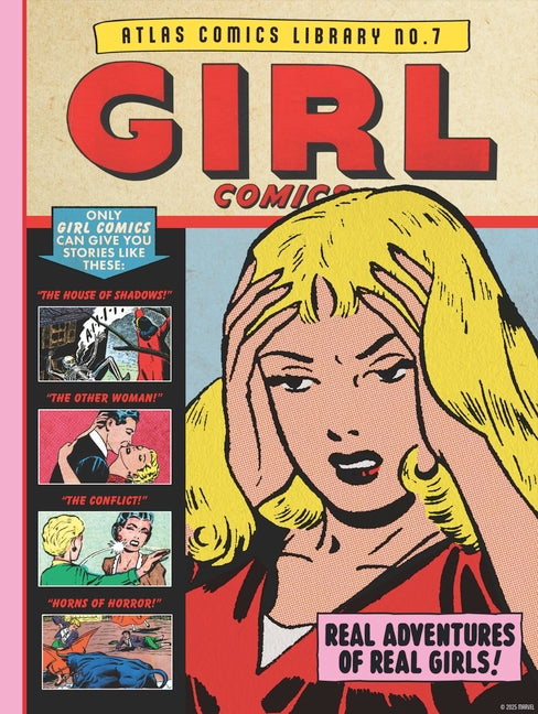 Book cover for Atlas Comics Library No. 7: Girl Comics