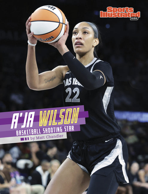 Book cover for A'Ja Wilson: Basketball Shooting Star