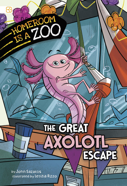 Book cover for Great Axolotl Escape