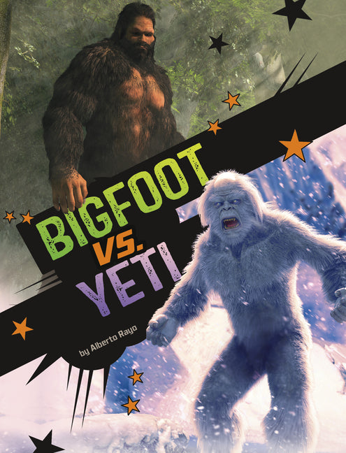 Book cover for Bigfoot vs. Yeti