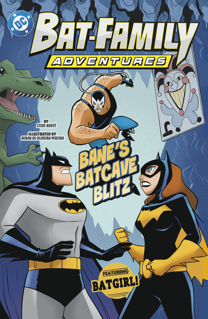 Book cover for Bane's Batcave Blitz: Featuring Batgirl!