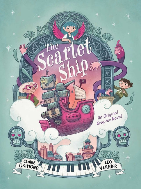 Book cover for Scarlet Ship: An Original Graphic Novel