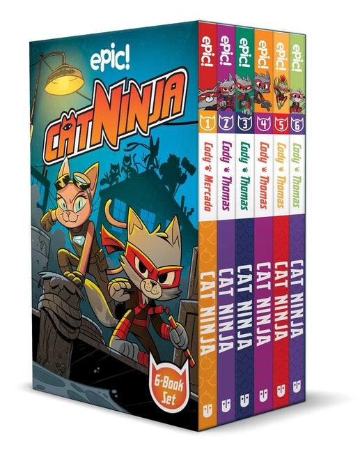 Book cover for Cat Ninja Box Set Books 1-6