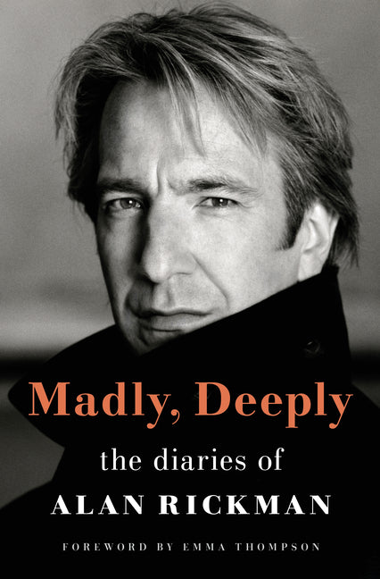 Book cover for Madly, Deeply: The Diaries of Alan Rickman
