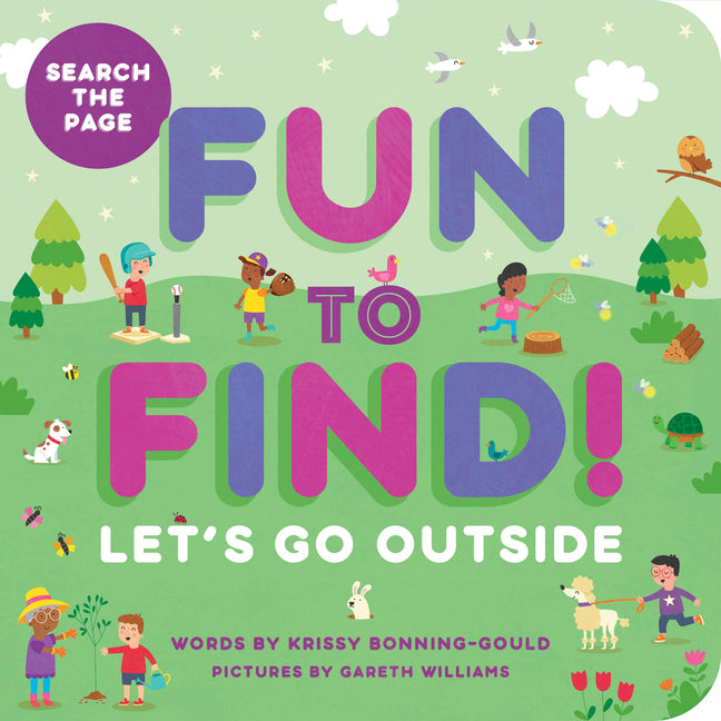 Book cover for Fun to Find!: Let's Go Outside