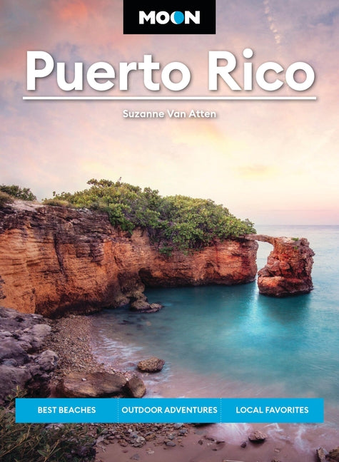 Book cover for Moon Puerto Rico: Best Beaches, Outdoor Adventures, Local Favorites (Revised)