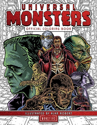 Book cover for Universal Monsters: The Official Coloring Book