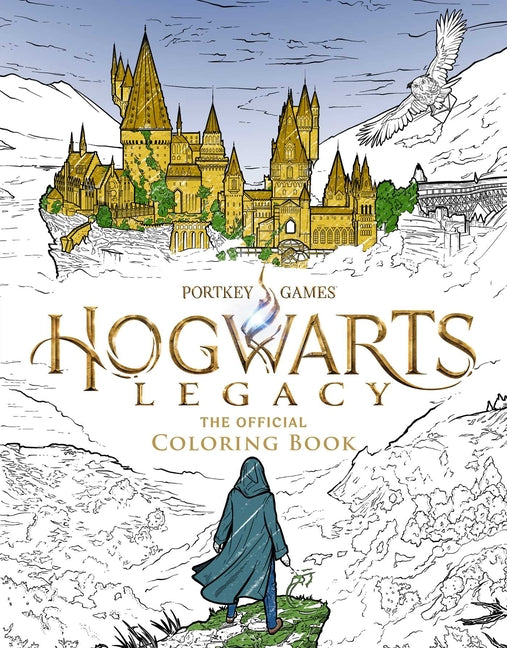 Book cover for Hogwarts Legacy: The Official Coloring Book: Color Your Legacy