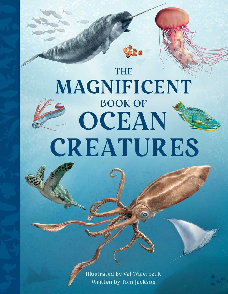 Book cover for The Magnificent Book of Ocean Creatures