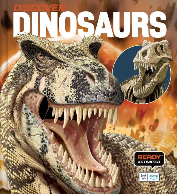 Book cover for Discover: Dinosaurs (Ready Activated: A Readyland Alexa Interactive Book): Books You Can Talk to with Amazon Alexa and Echo by Readyland