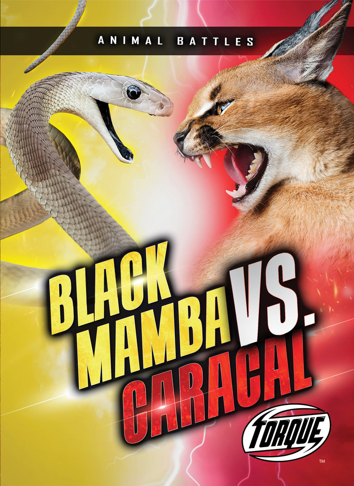 Book cover for Black Mamba vs. Caracal