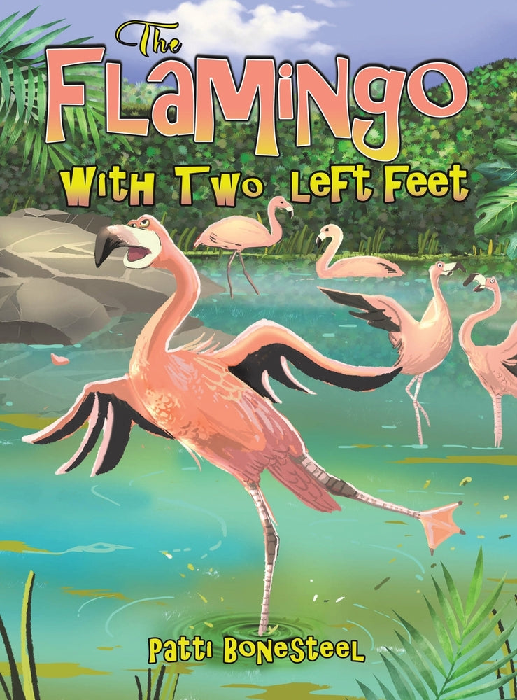 Book cover for The Flamingo with Two Left Feet