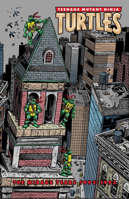 Book cover for Teenage Mutant Ninja Turtles: The Mirage Years (1993-1995)