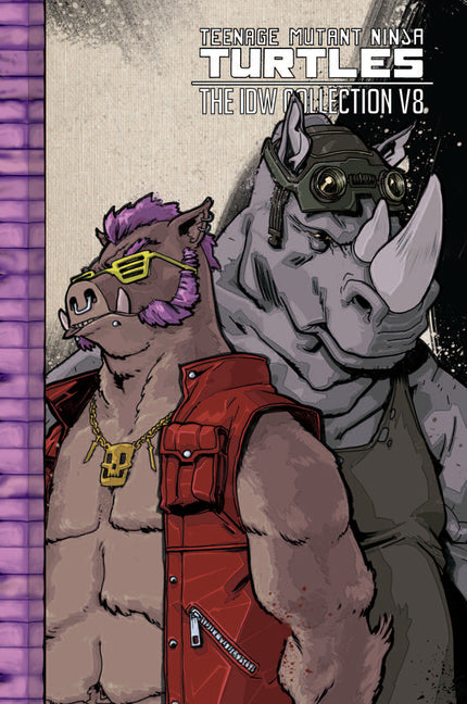 Book cover for Teenage Mutant Ninja Turtles: The IDW Collection Volume 8