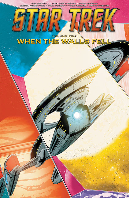 Book cover for Star Trek, Vol. 5: When the Walls Fell