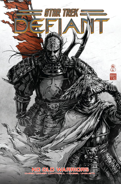 Book cover for Star Trek: Defiant, Vol. 5: No Old Warriors