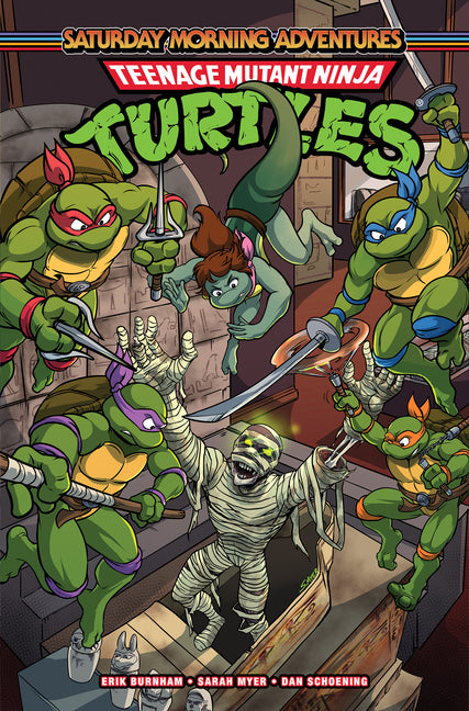 Book cover for Teenage Mutant Ninja Turtles: Saturday Morning Adventures, Vol. 6