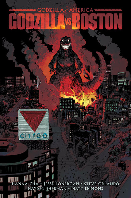 Book cover for Godzilla vs. America: Boston