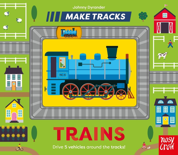Book cover for Make Tracks: Trains