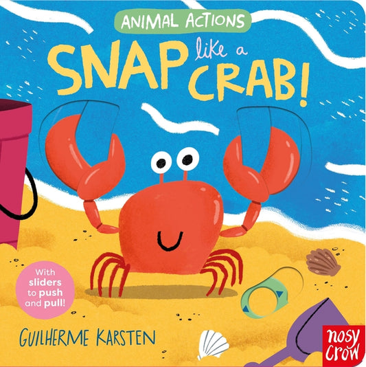 Book cover for Animal Actions: Snap Like a Crab