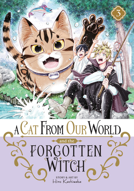 Book cover for Cat from Our World and the Forgotten Witch Vol. 3