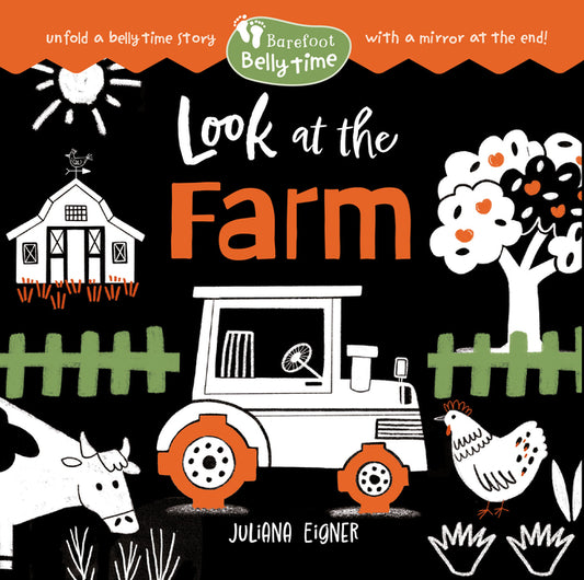 Book cover for Barefoot Belly Time: Look at the Farm
