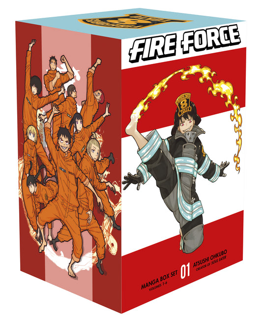 Book cover for Fire Force Manga Box Set 1 (Vol. 1-6)