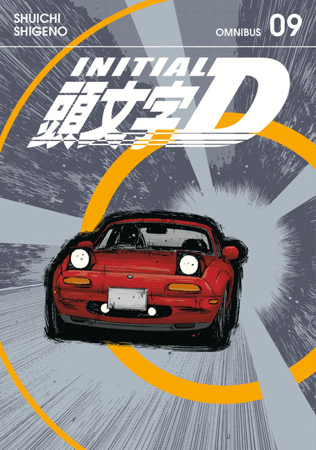 Book cover for Initial D Omnibus 9 (Vol. 17-18)