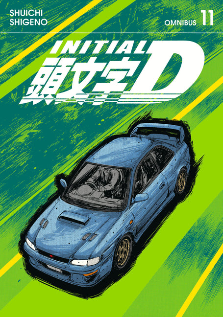 Book cover for Initial D Omnibus 11 (Vol. 21-22)