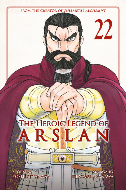 Book cover for Heroic Legend of Arslan 22
