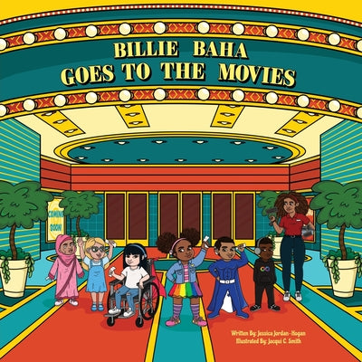 Book cover for Billie BAHA goes to the movies
