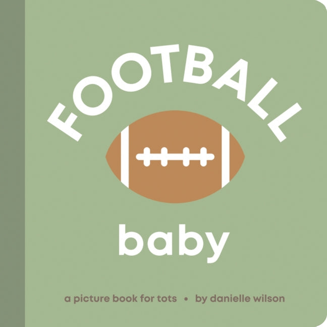 Book cover for Football Baby: Board Book for Early Learners