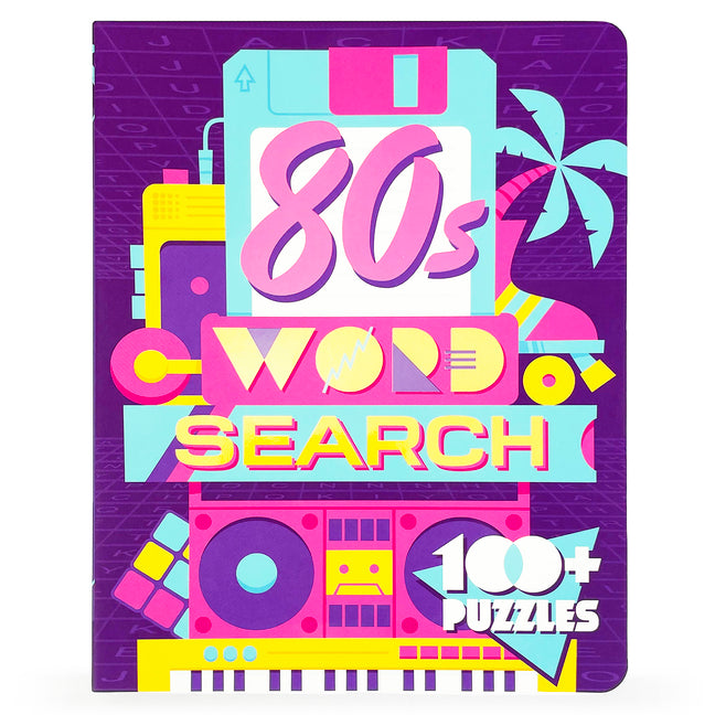 Book cover for 80s Word Search