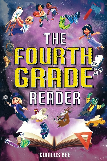 Book cover for Fourth Grade Reader: 12 Short Stories for Kids in 4th Grade