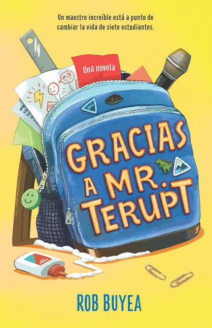 Book cover for Gracias a Mr. Terupt / Because of Mr. Terupt
