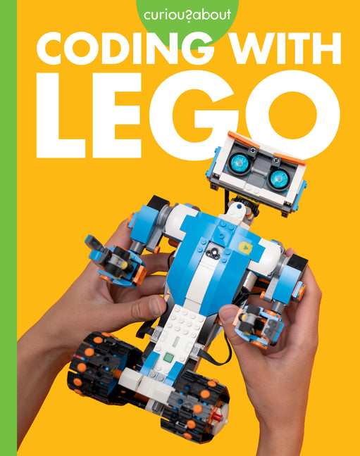 Book cover for Curious about Coding with Lego
