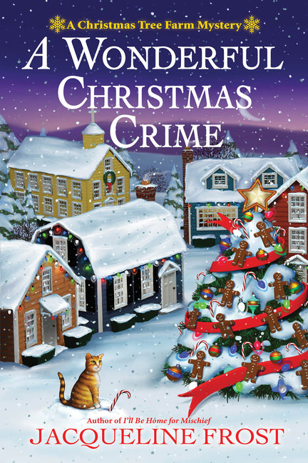 Book cover for Wonderful Christmas Crime: A Christmas Tree Farm Mystery