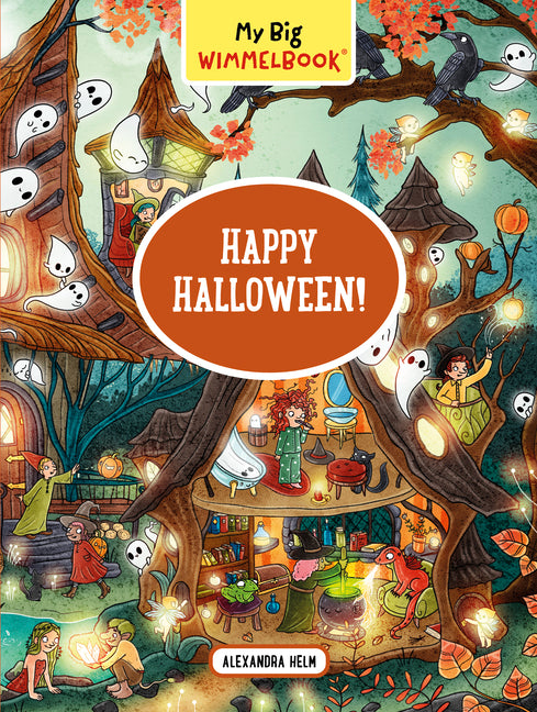 Book cover for My Big Wimmelbook(r) - Happy Halloween!