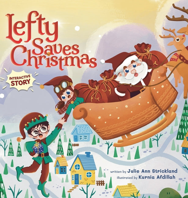 Book cover for Lefty Saves Christmas