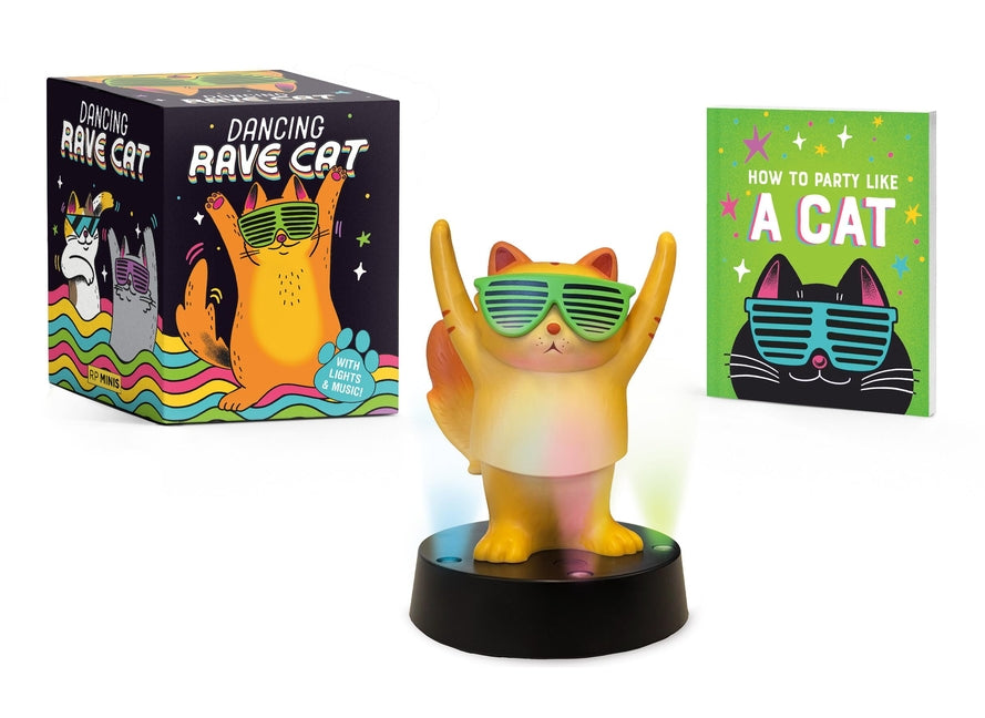 Book cover for Dancing Rave Cat: With Lights & Music!
