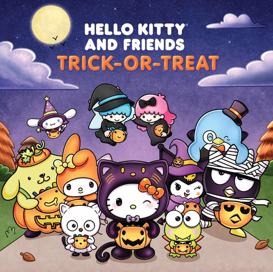 Book cover for Hello Kitty and Friends Trick-Or-Treat