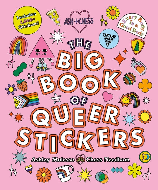 Book cover for Big Book of Queer Stickers: Includes 1,000+ Stickers!