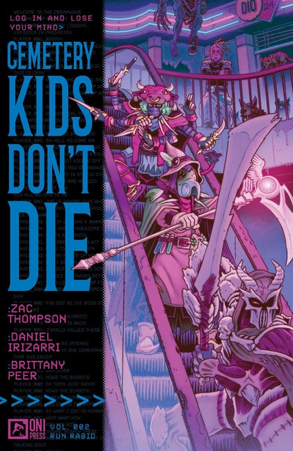 Book cover for Cemetery Kids Don't Die Vol 2: Run Rabid