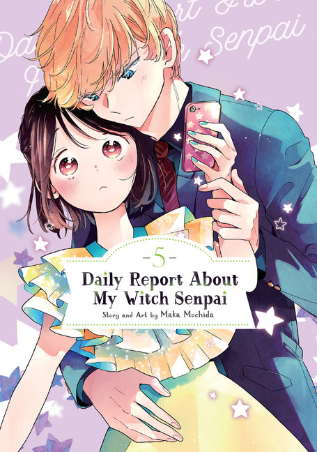 Book cover for Daily Report about My Witch Senpai Vol. 5