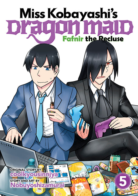 Book cover for Miss Kobayashi's Dragon Maid: Fafnir the Recluse Vol. 5
