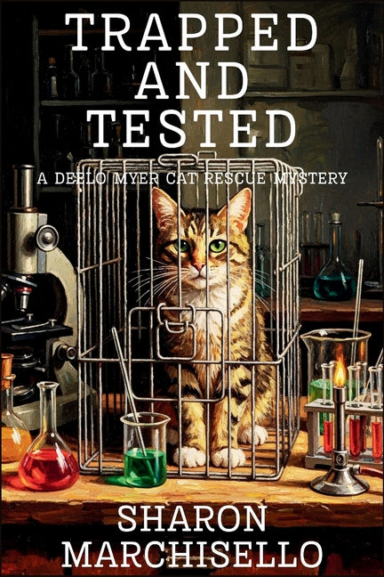 Book cover for Trapped and Tested: A DeeLo Myer Cat Rescue Mystery